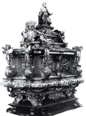 Reliquie di San Gerlando, Urna argentea, M. Ricca, 1639 - basilica cattedrale agrigento