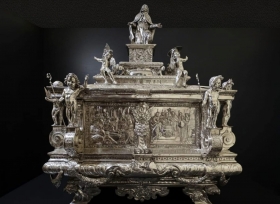 Reliquie di San Gerlando, Urna argentea, M. Ricca, 1639 - basilica cattedrale agrigento